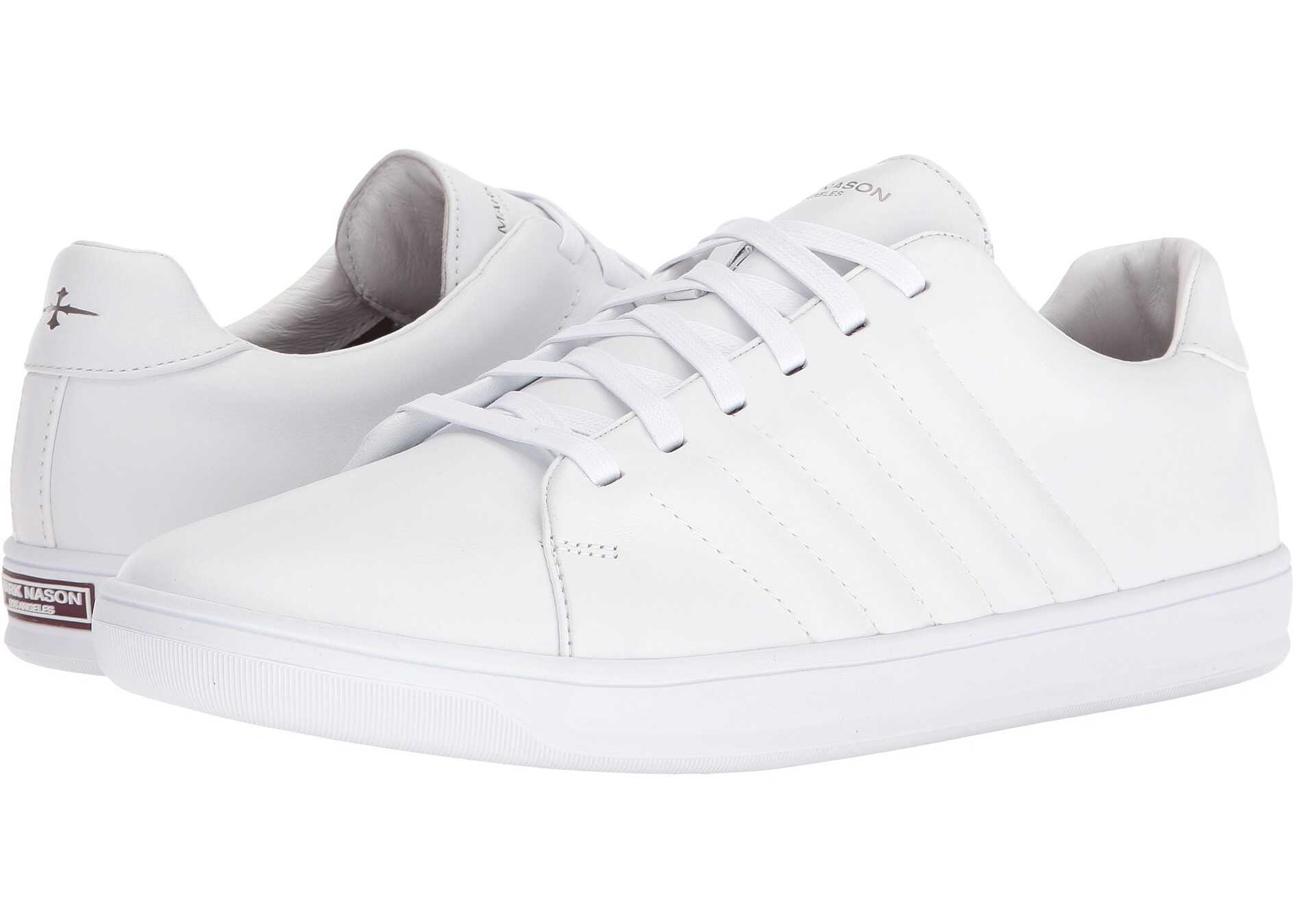 Tenis Mark Nason Caprock White Leather
