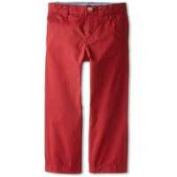 Pantaloni Cotton Gabardine Flat Front Chino (Little Kids/Big Kids) Baieti