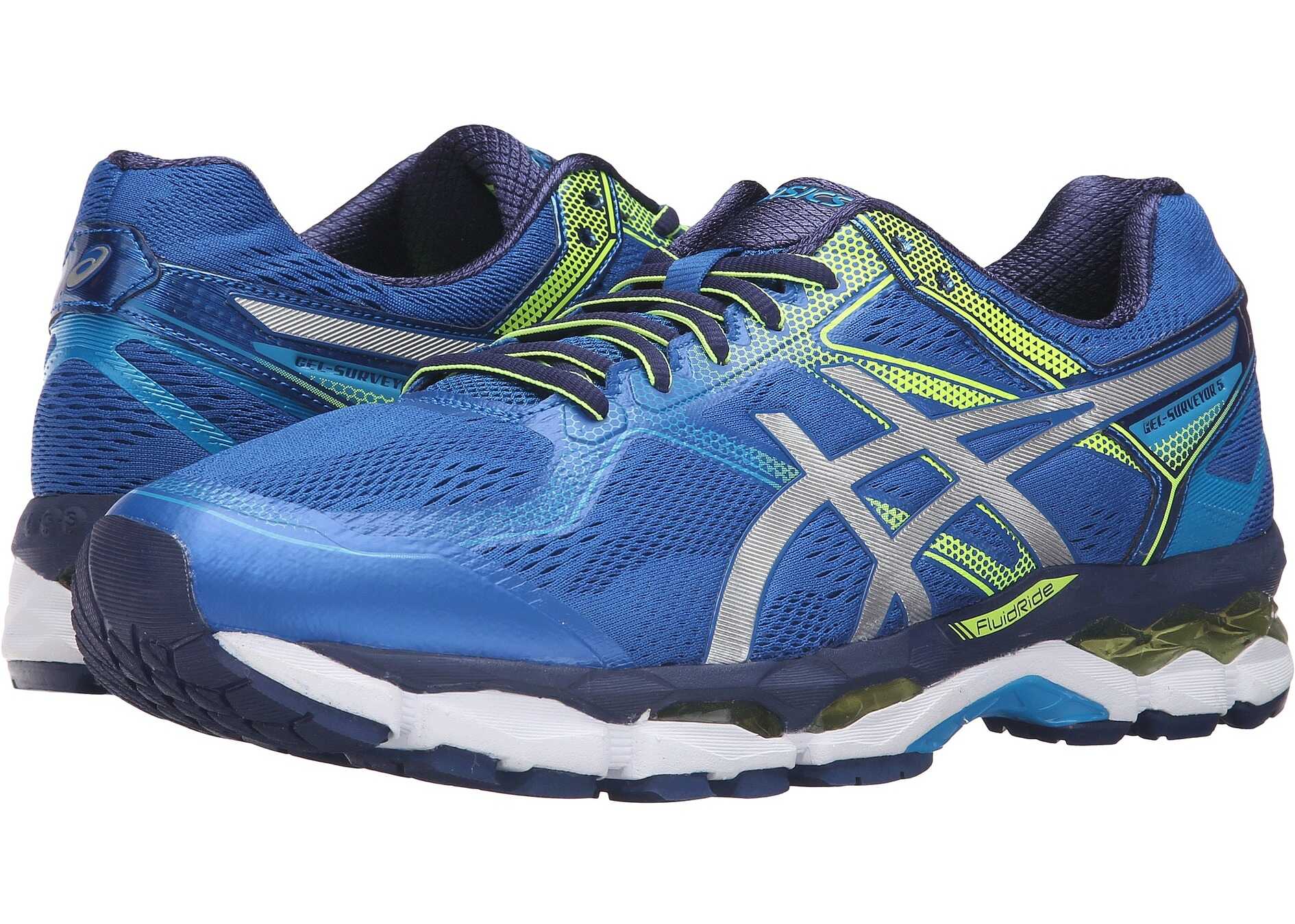 Tenis ASICS Gel-Surveyor® 5 Imperial/Silver/Safety Yellow