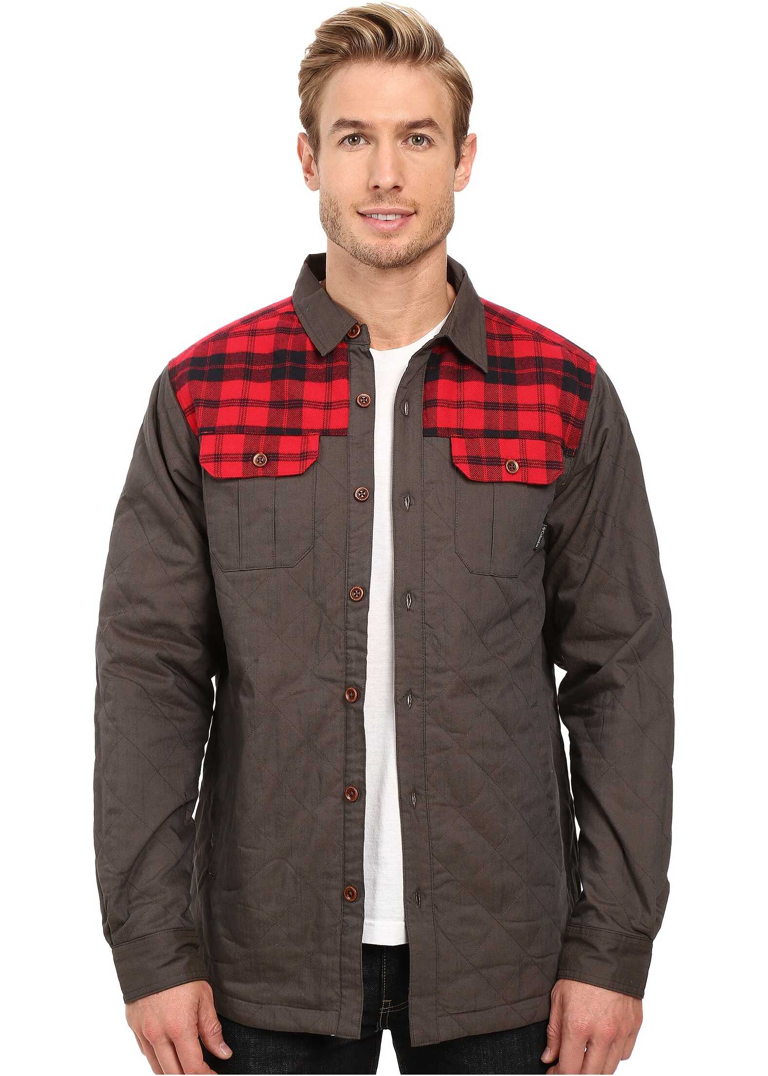 Geaca Columbia Kline Falls Shirt Jacket Buffalo/Mountain Red Plaid