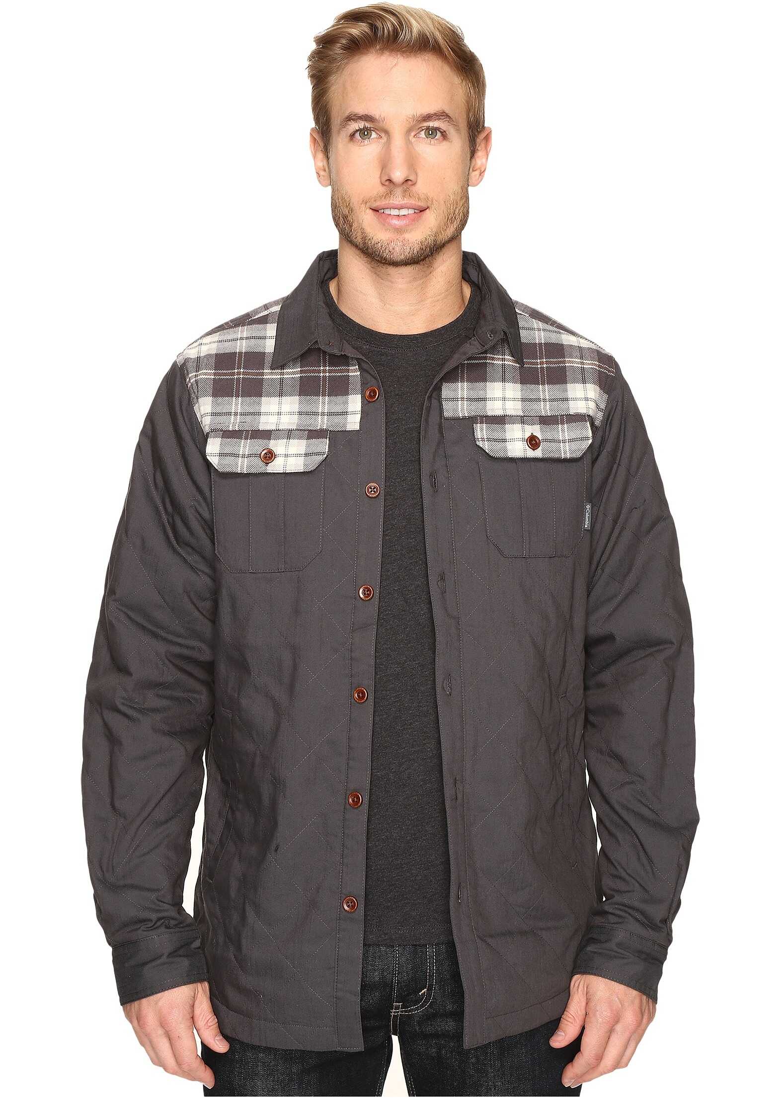 Geaca Columbia Kline Falls Shirt Jacket Shark/Shark Plaid