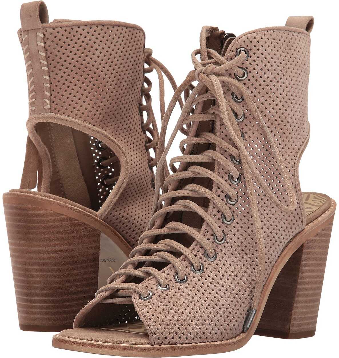 Botina Dolce Vita Lira Light Taupe Suede