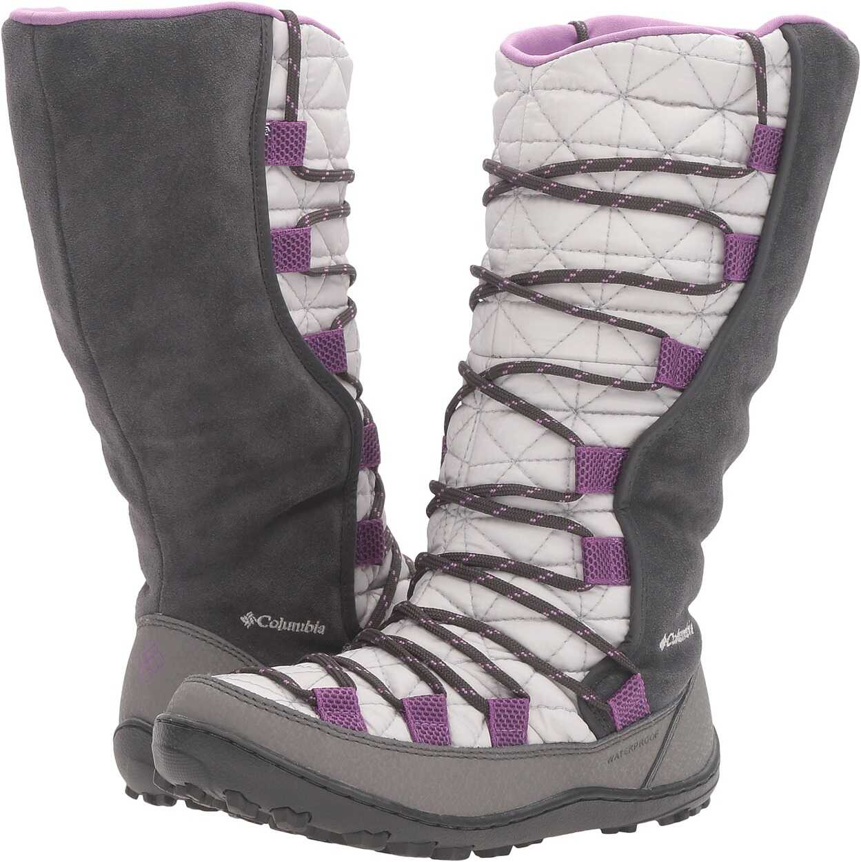 Gheata Columbia Kids Loveland Omni-Heat (Little Kid/Big Kid) Cool Grey/Northern Lights