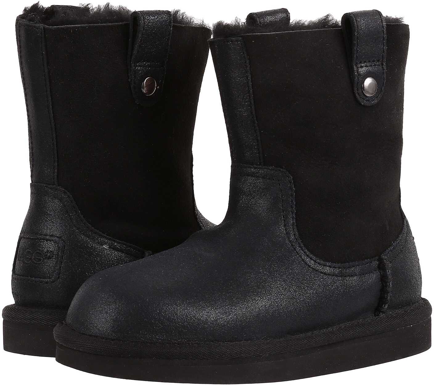 Gheata UGG Kids Haydee (Little Kid/Big Kid) Black