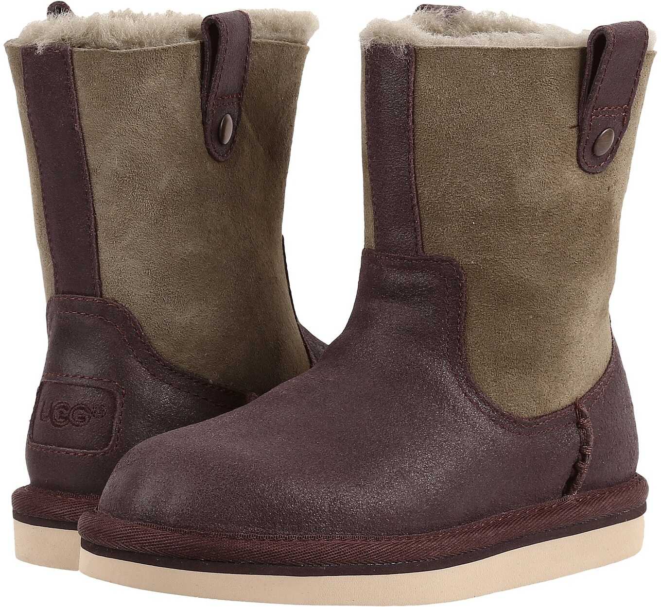 Gheata UGG Kids Haydee (Little Kid/Big Kid) Chocolate