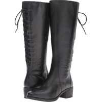 Cizme lungi Laceup Wide Femei