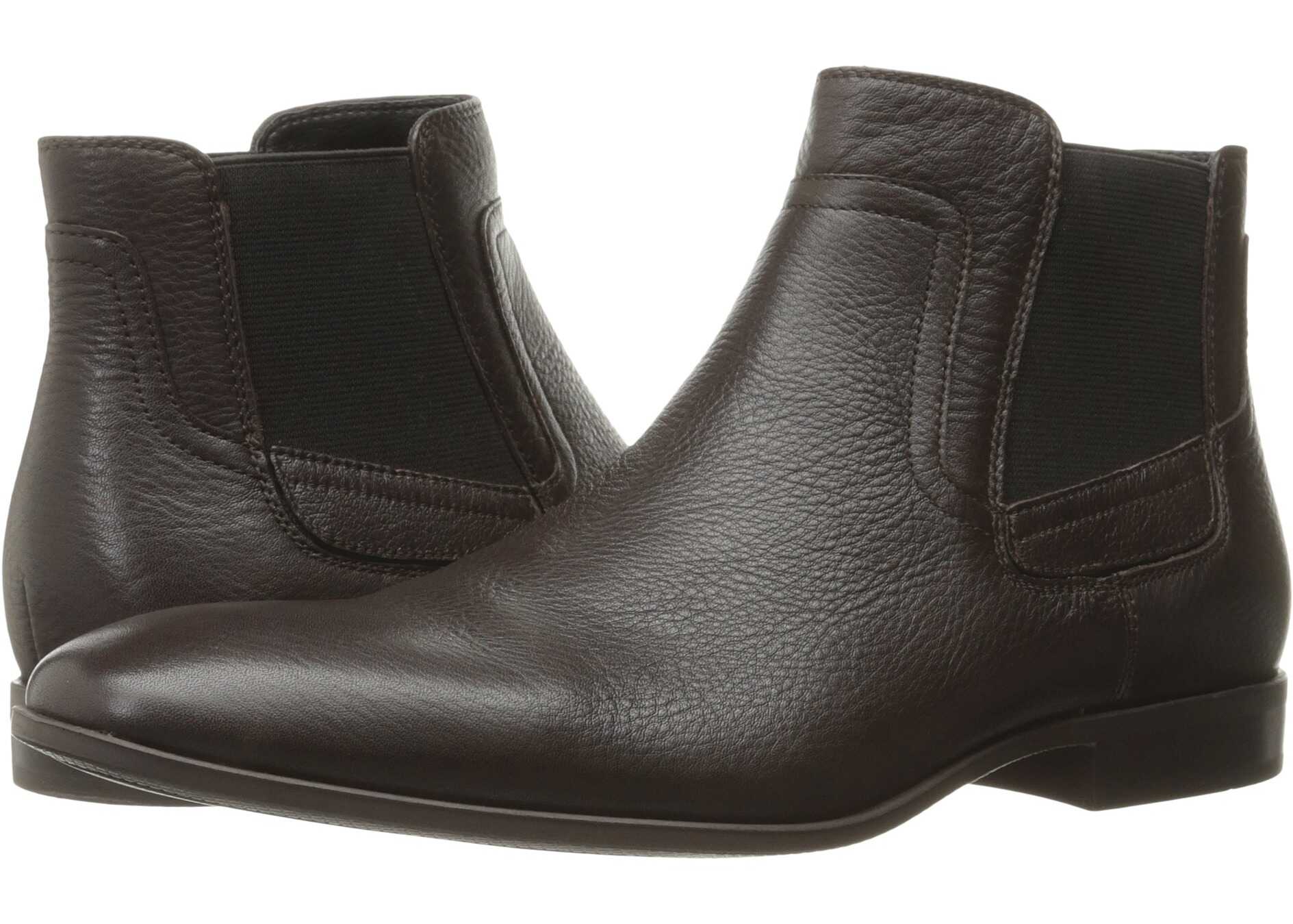 Gheata Calvin Klein Clarke Dark Brown Tumbled Cow Leather