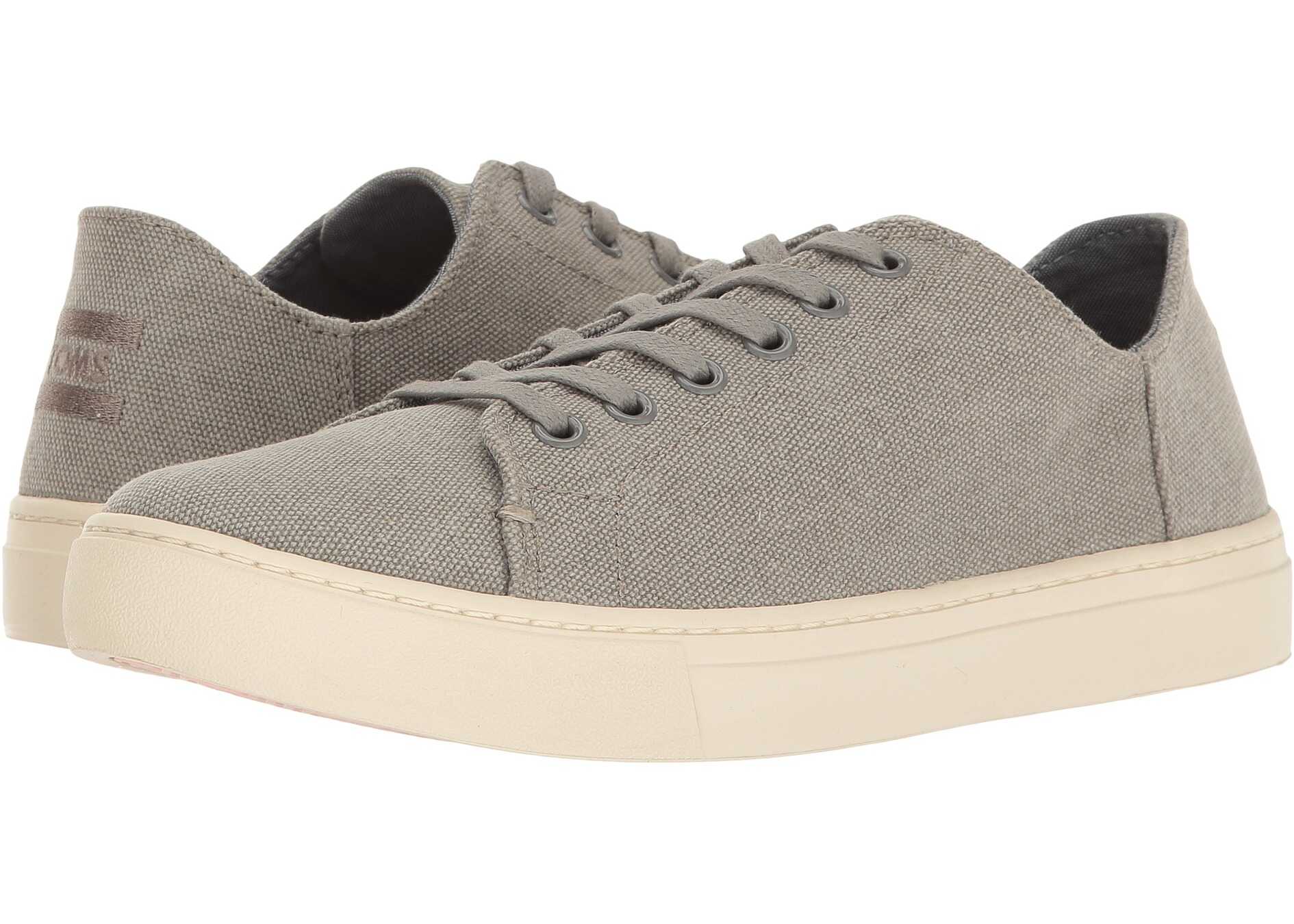 TOMS Lenox Sneaker Drizzle Grey Washed Canvas