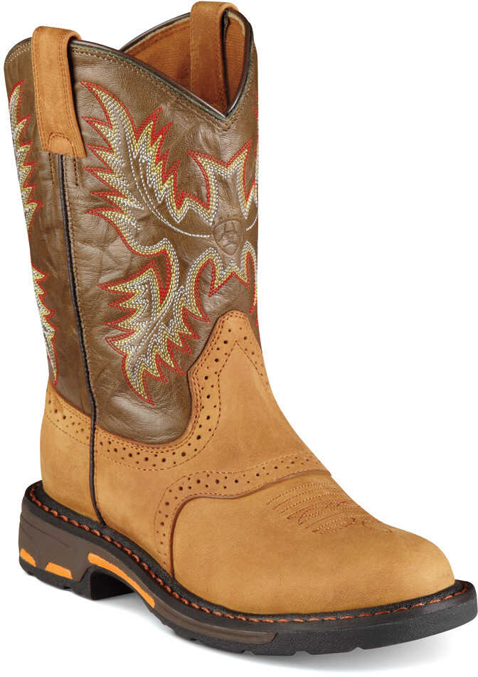 Gheata Ariat Kids' Workhog™ Pull-On* Aged Bark