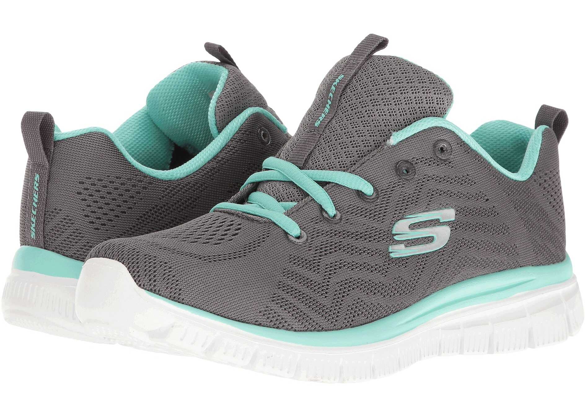 Tenis SKECHERS Graceful Gray/Green