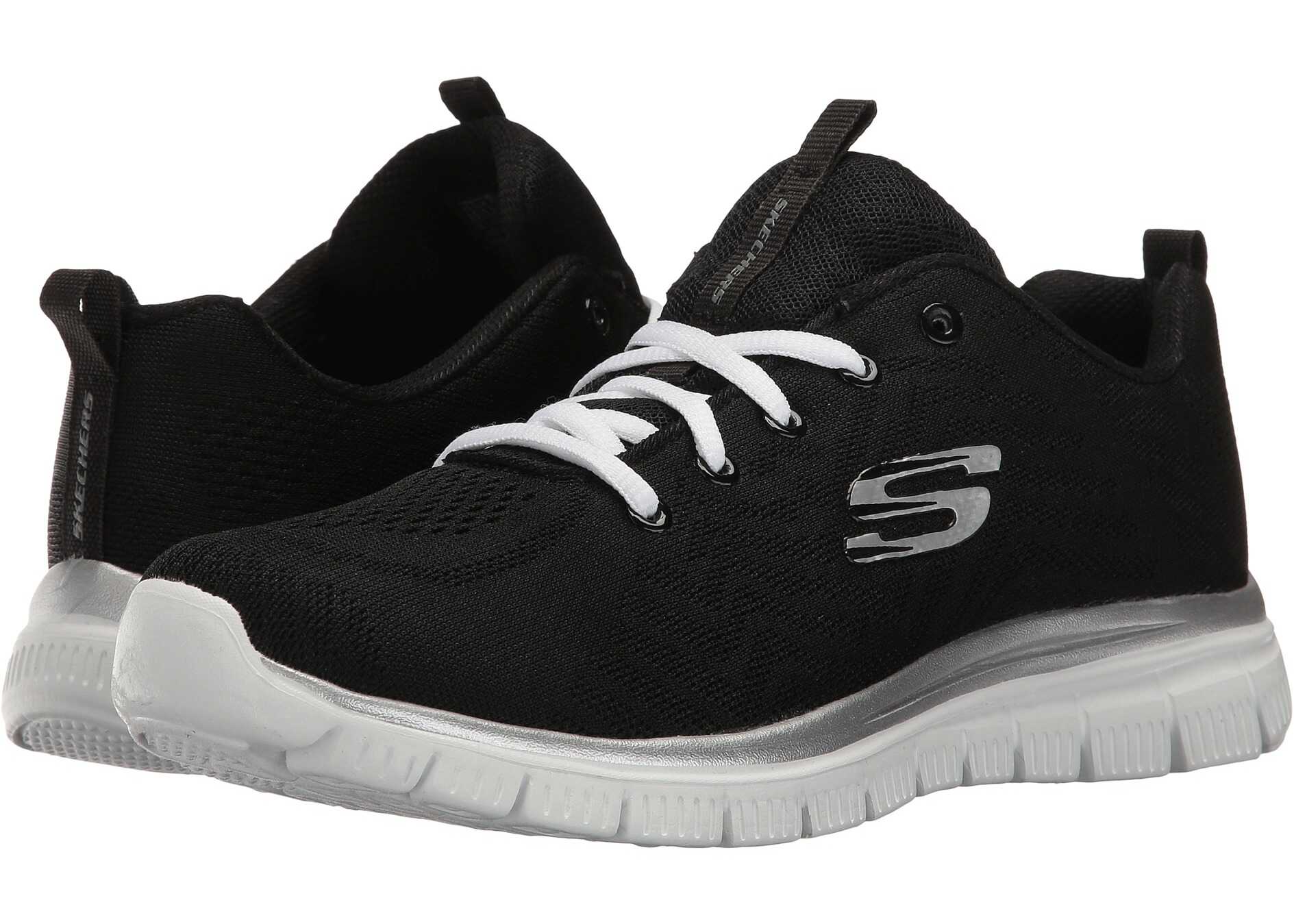 SKECHERS Graceful Black/White