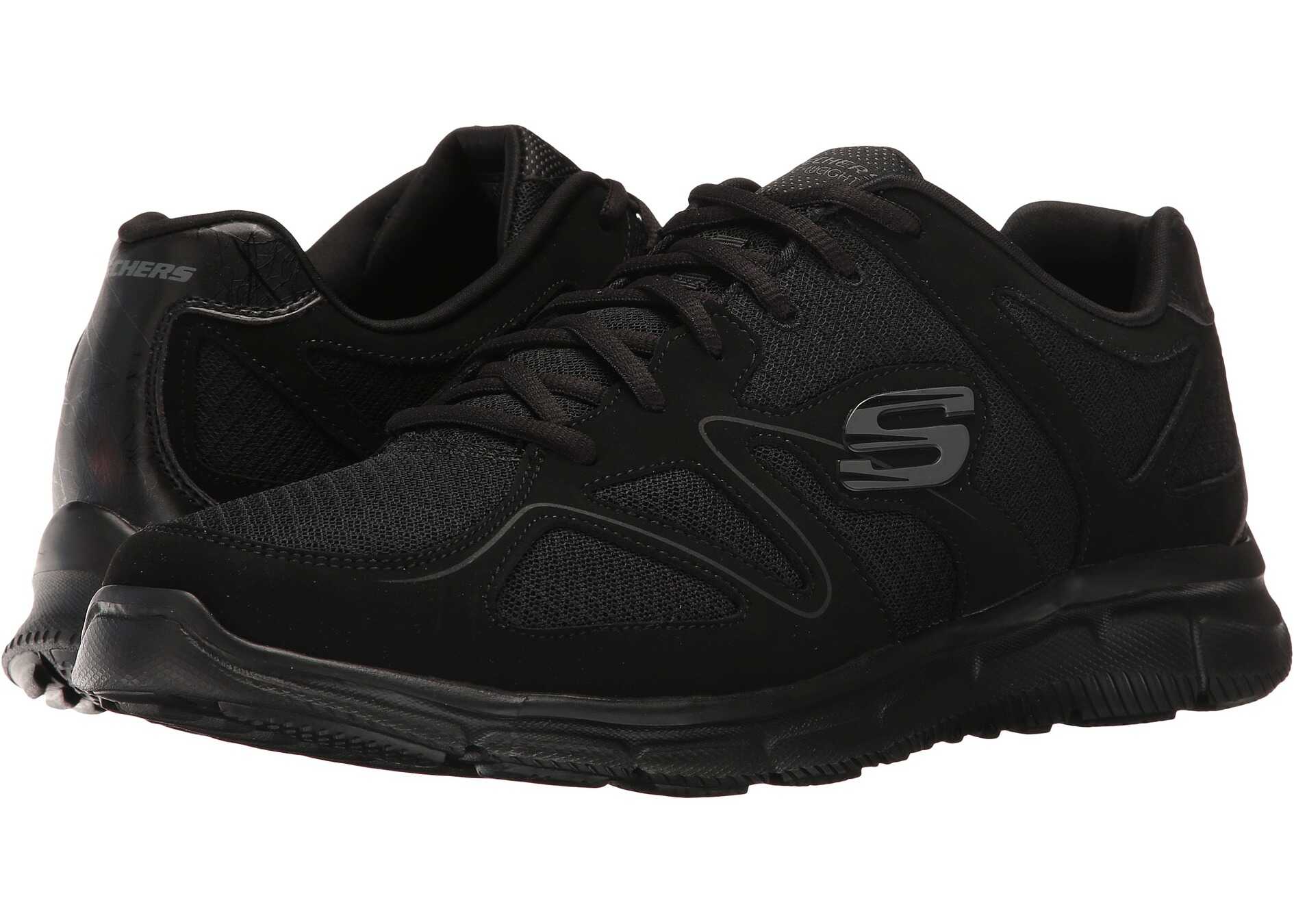 SKECHERS Satisfaction Flash Point Black
