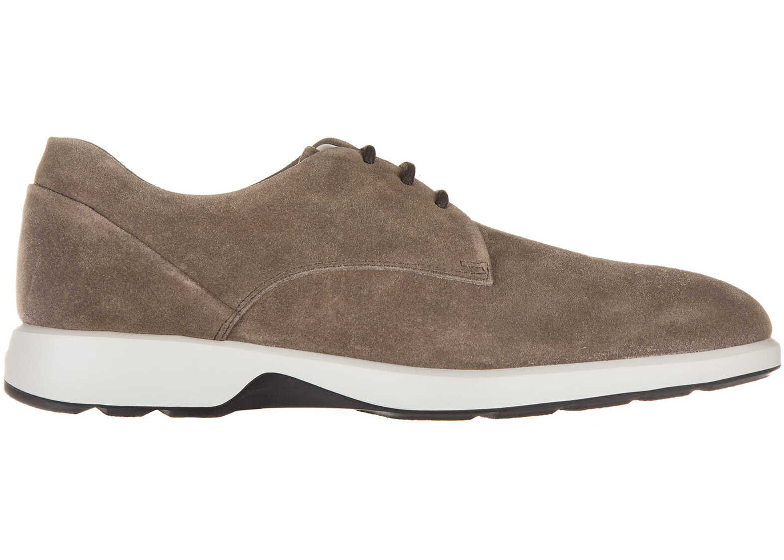 Pantof Hogan Derby Liscio Brown