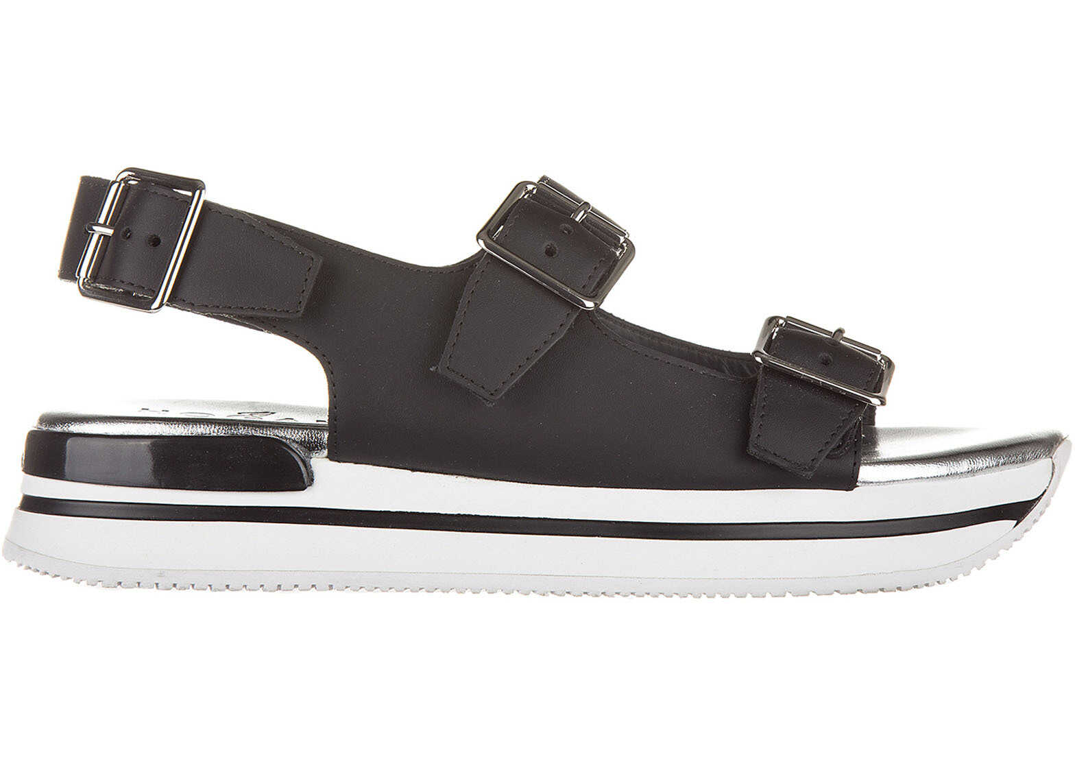 Sandala Hogan Sandals Fibbie Black