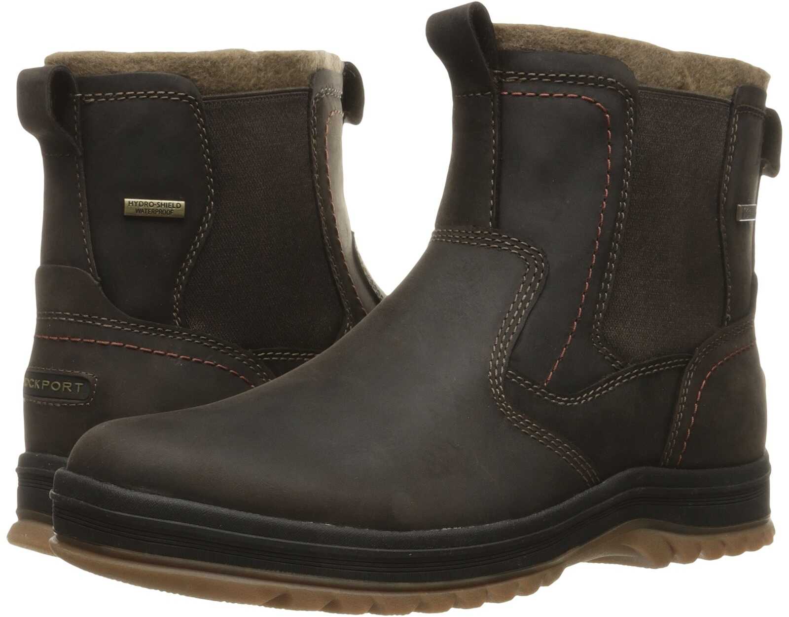 Gheata Rockport World Explorer Chelsea Dark Bitter Chocolate