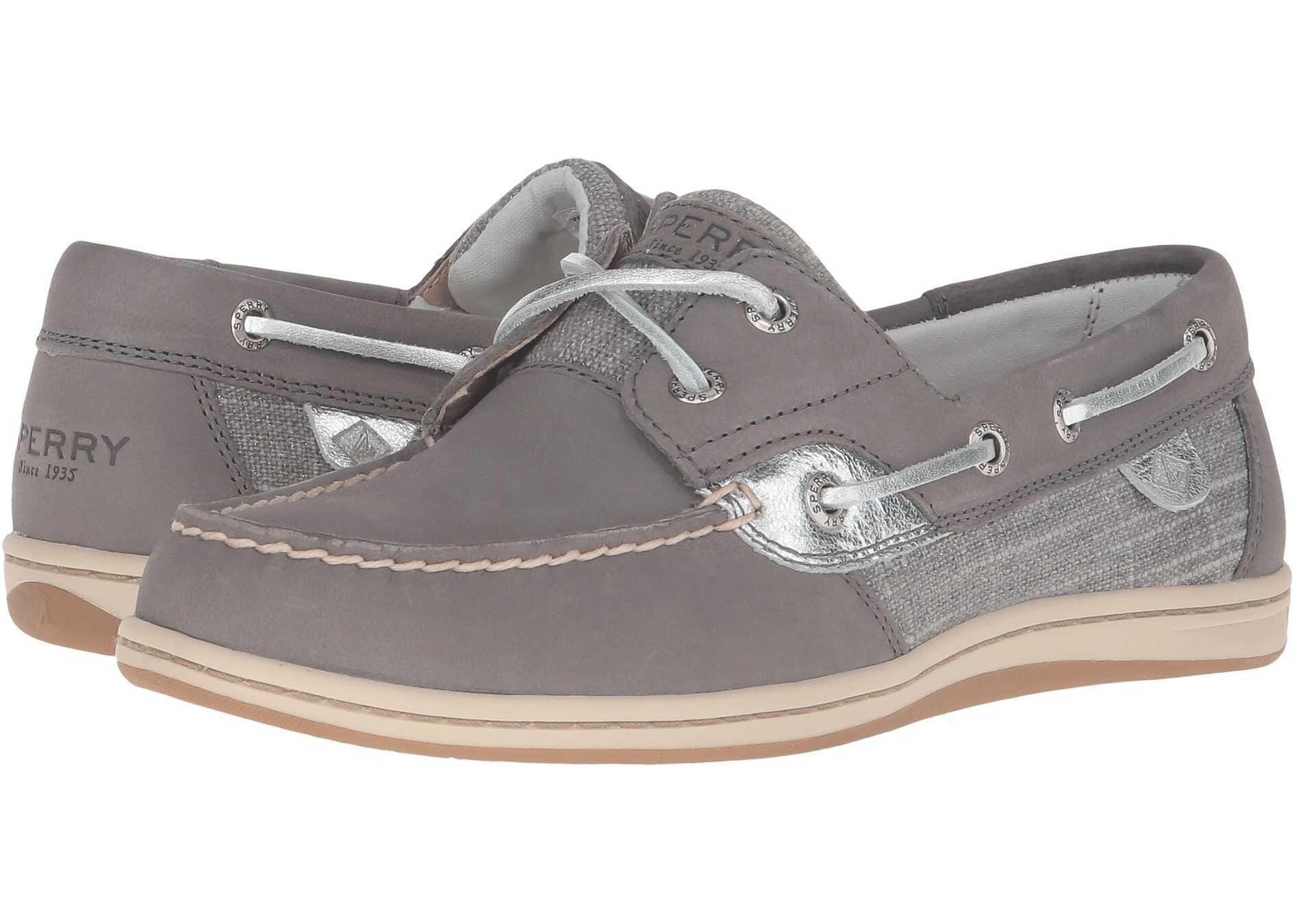 Pantof Sperry Top-Sider Koifish Metallic Sparkle Medium Grey
