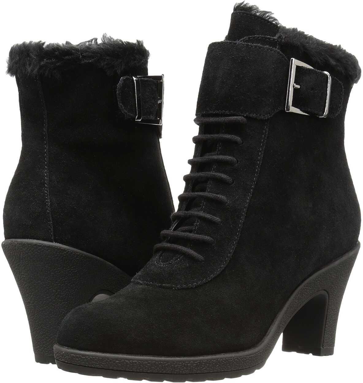 Gheata Aerosoles Rufflection Black Suede