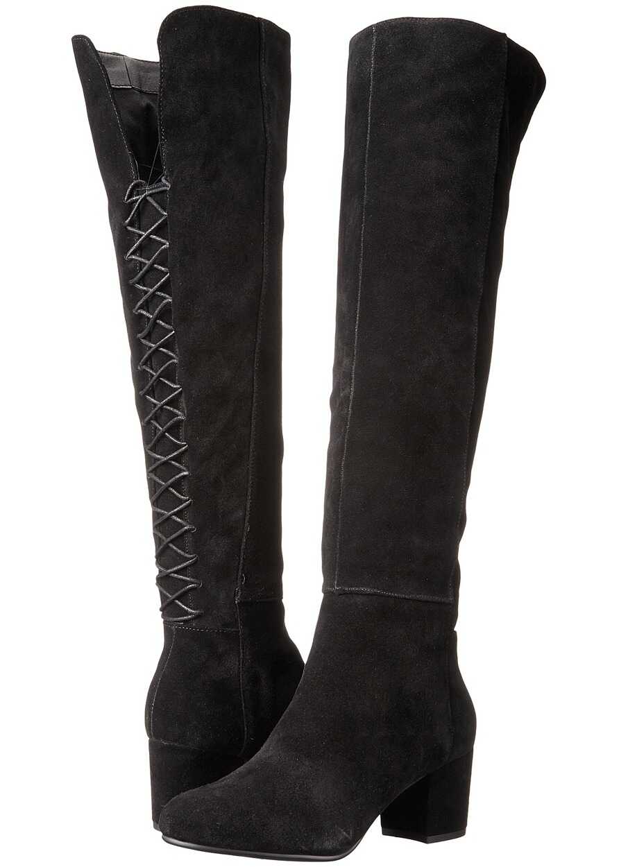 Gheata Steve Madden Hansil Black Suede
