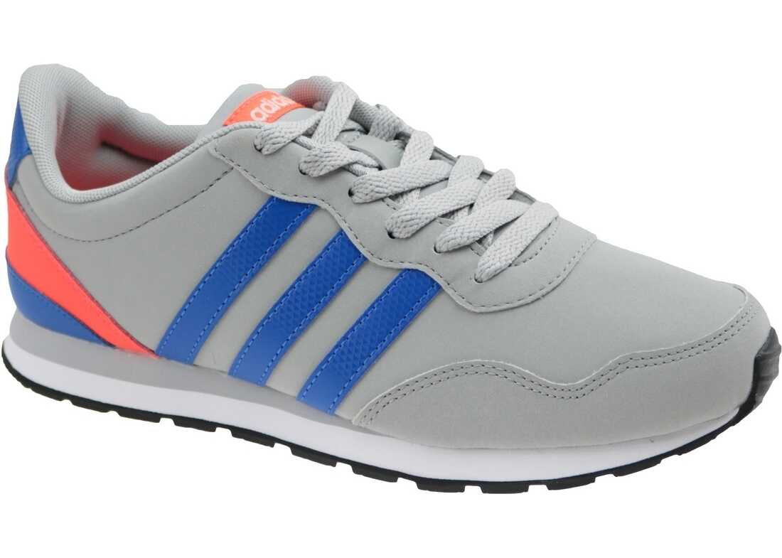 Tenis adidas V Jog K Blue,Grey,Orange