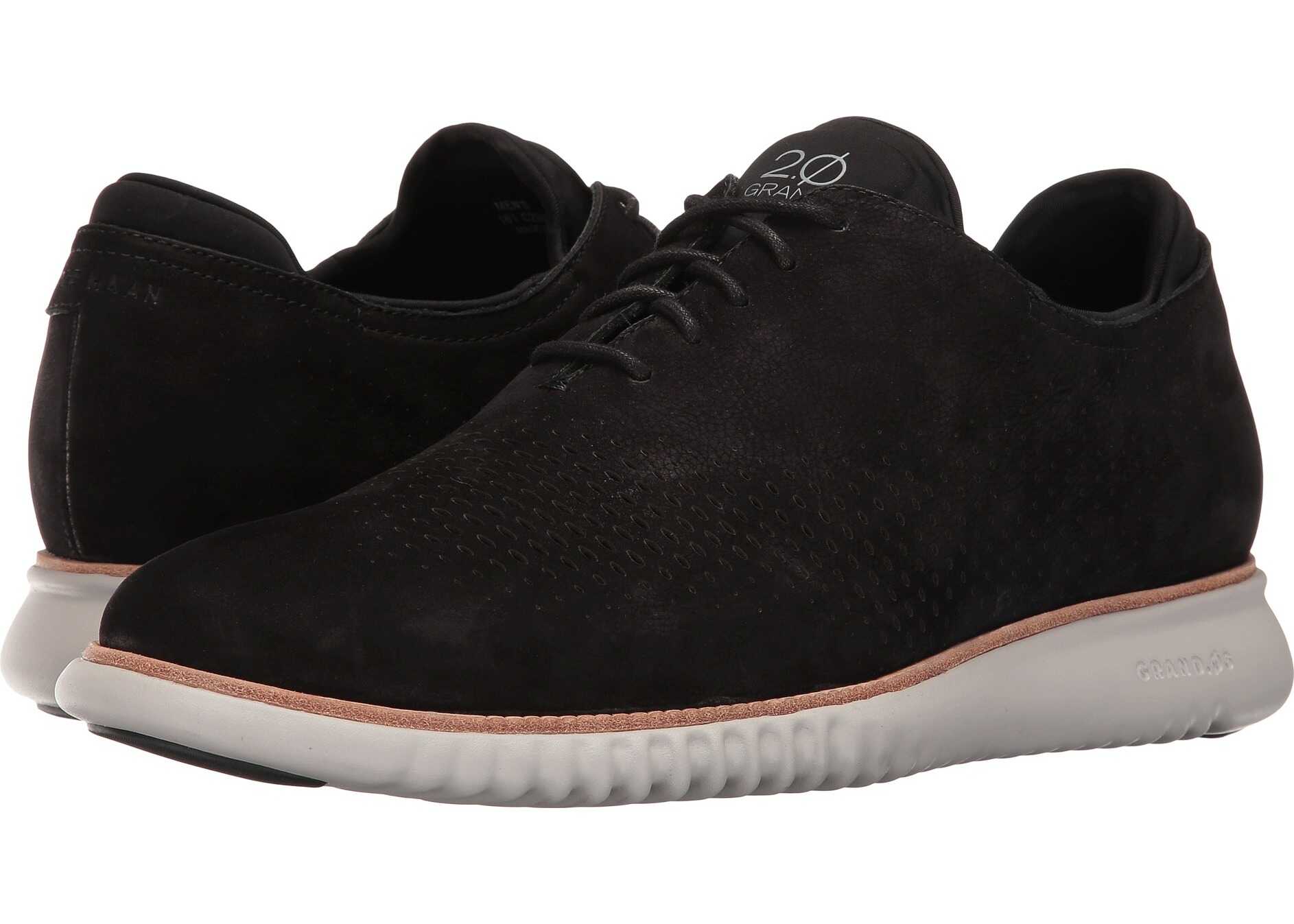 Cole Haan 2.Zerogrand Laser Wing Oxford Black Nubuck/Grey