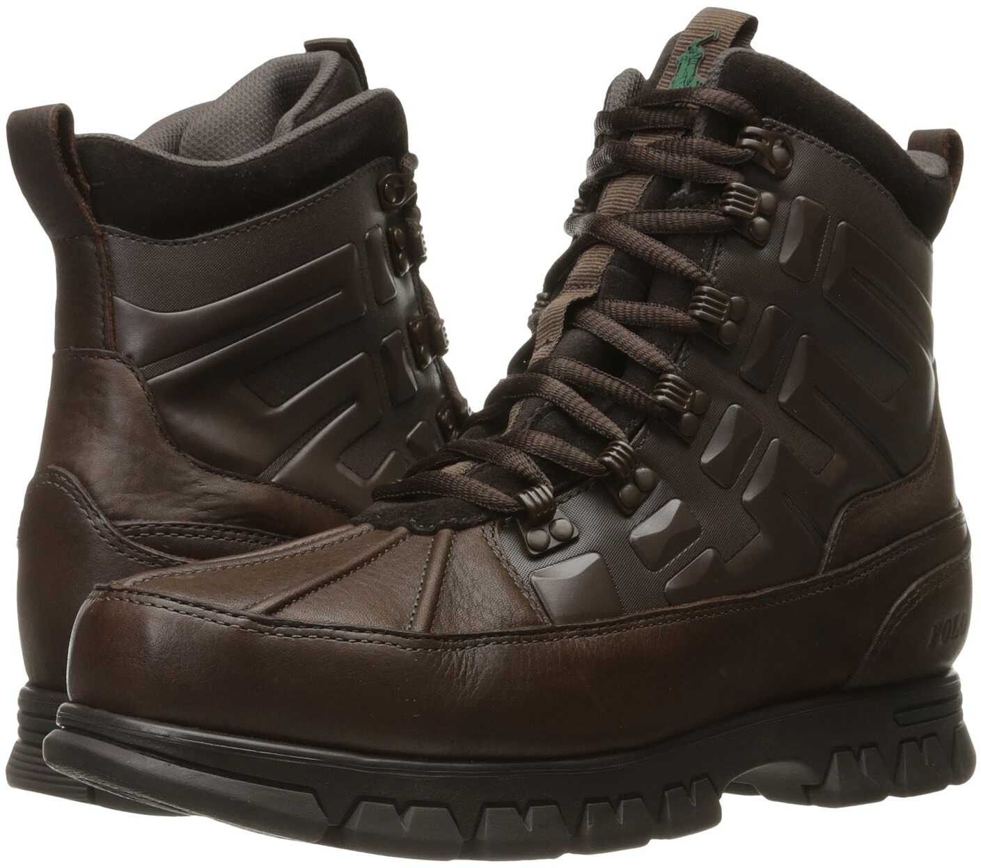 Gheata Ralph Lauren Delton Dark Brown