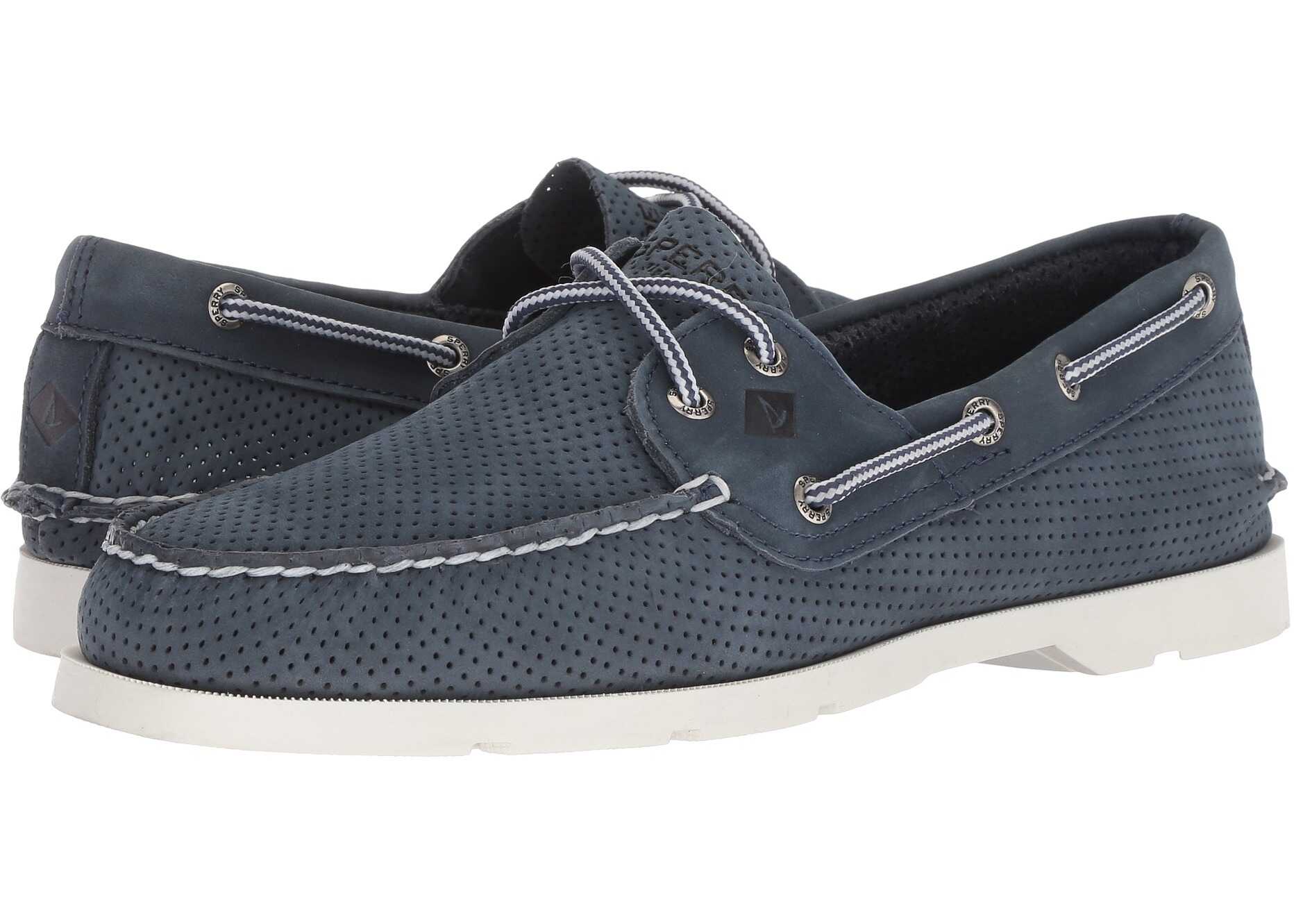 Mocasin Sperry Top-Sider Leeward 2-Eye Perf Navy