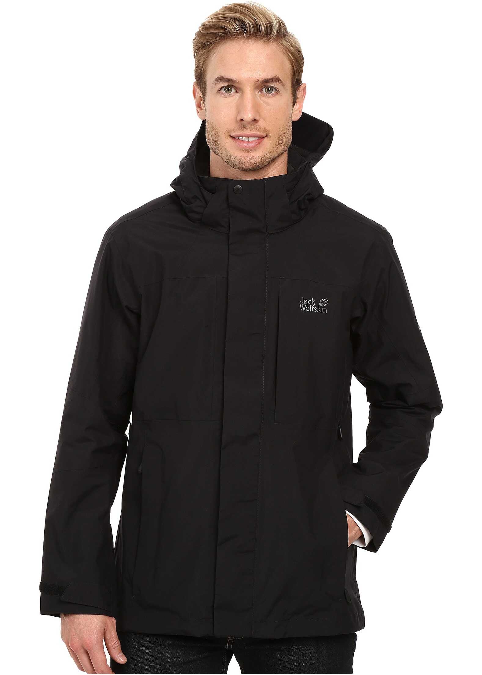 Geaca Jack Wolfskin Brooks Range Flex Jacket Black