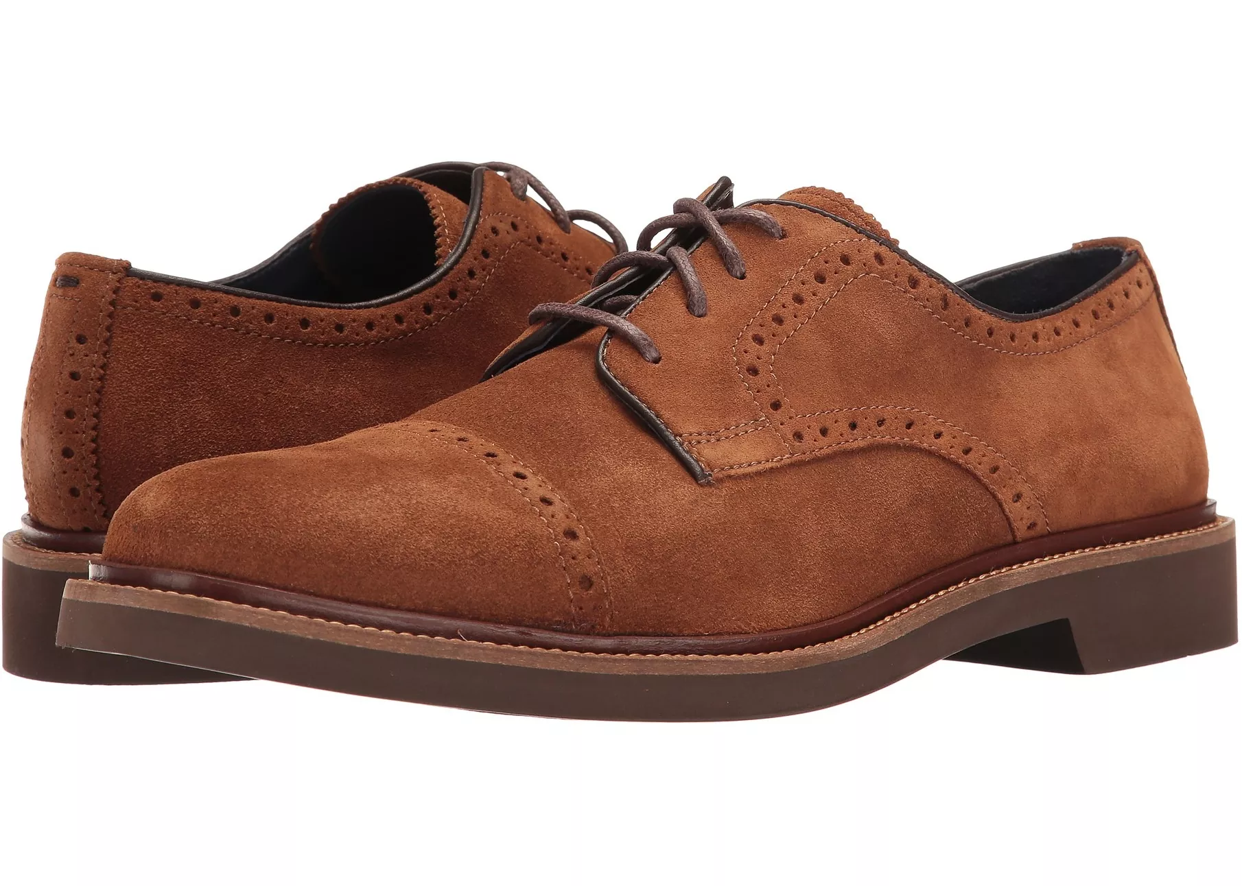 Pantof Cole Haan Carver Cap Ox II Bourbon Suede