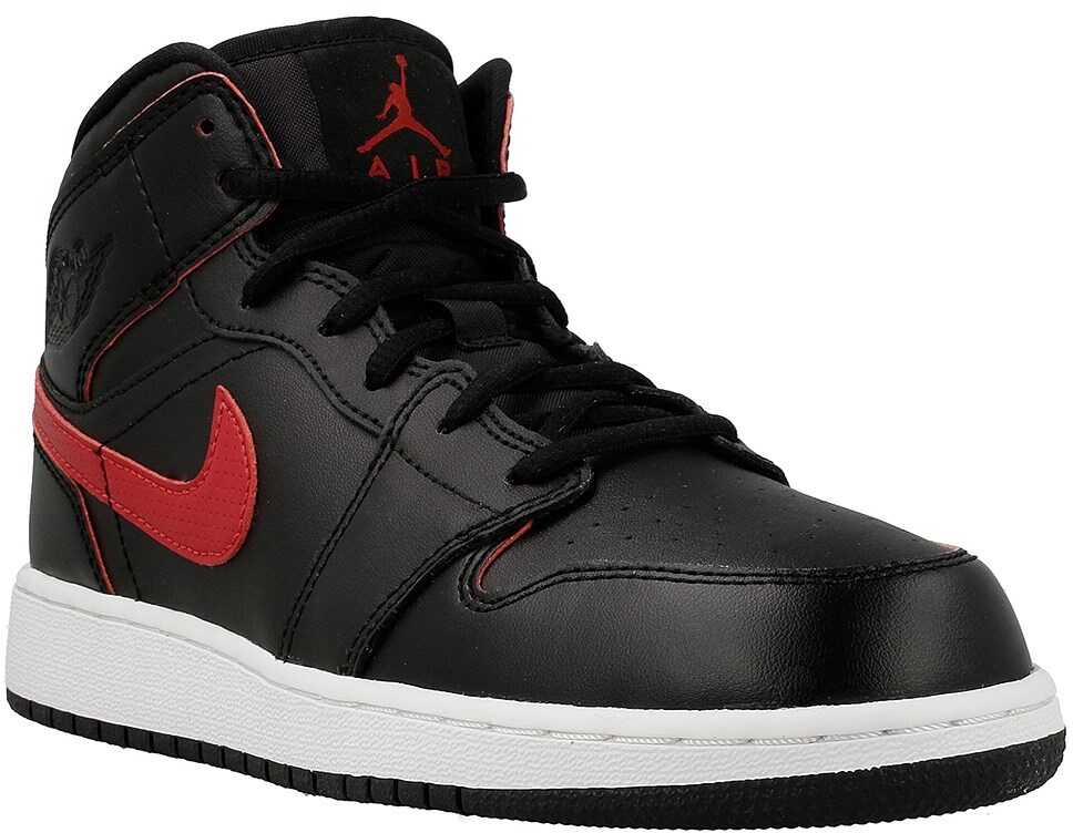 Tenis Nike Air Jordan 1 Mid BG Black,Red