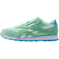 Tenisi & Adidasi Cl Nylon Washed Kids Trainers In Mint White Baieti