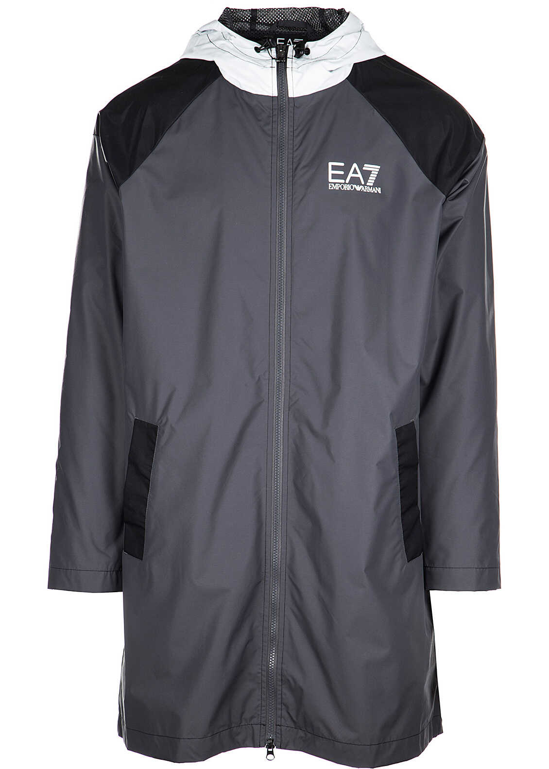 Pardesiu EA7 Blouson Hood Grey