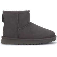 Ghete & Cizme UGG Classic Ii Mini Ankle Boots In Grey Suede