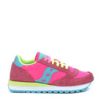 Tenisi & Adidasi Sneaker Saucony Modello Jazz Original Woman In Camoscio E Tessuto Rosa Acceso Femei