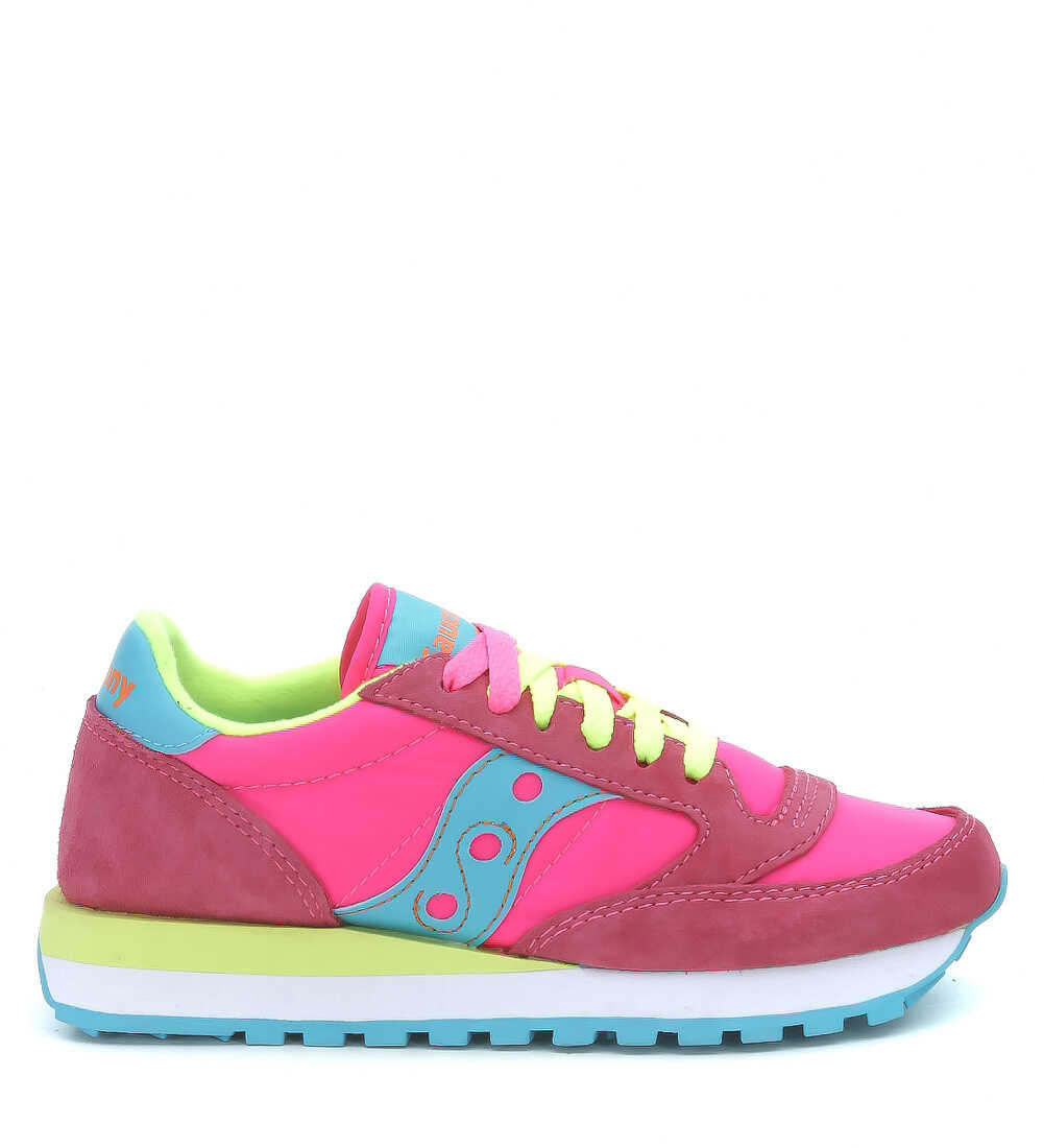 Tenis Saucony Sneaker Saucony Modello Jazz Original Woman In Camoscio E Tessuto Rosa Acceso Pink