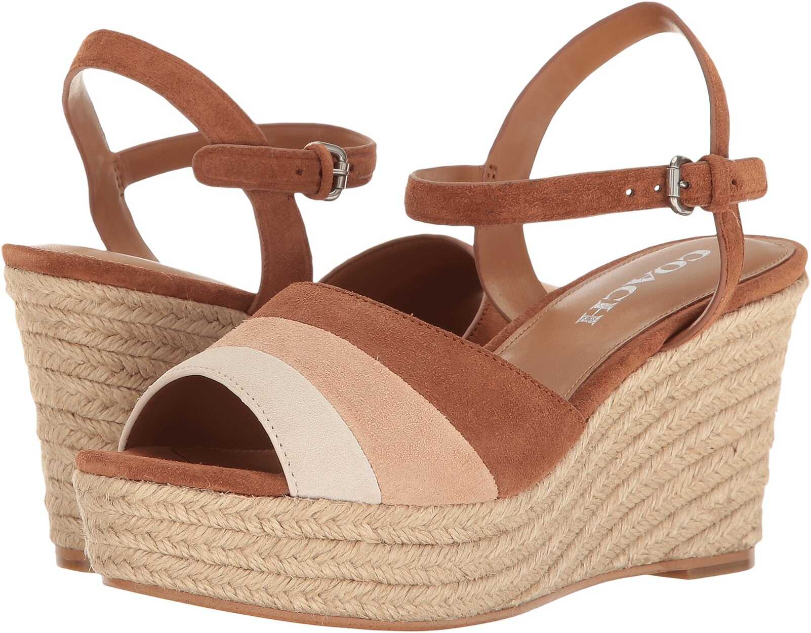 Espadrila COACH Farren Saddle/Chalk