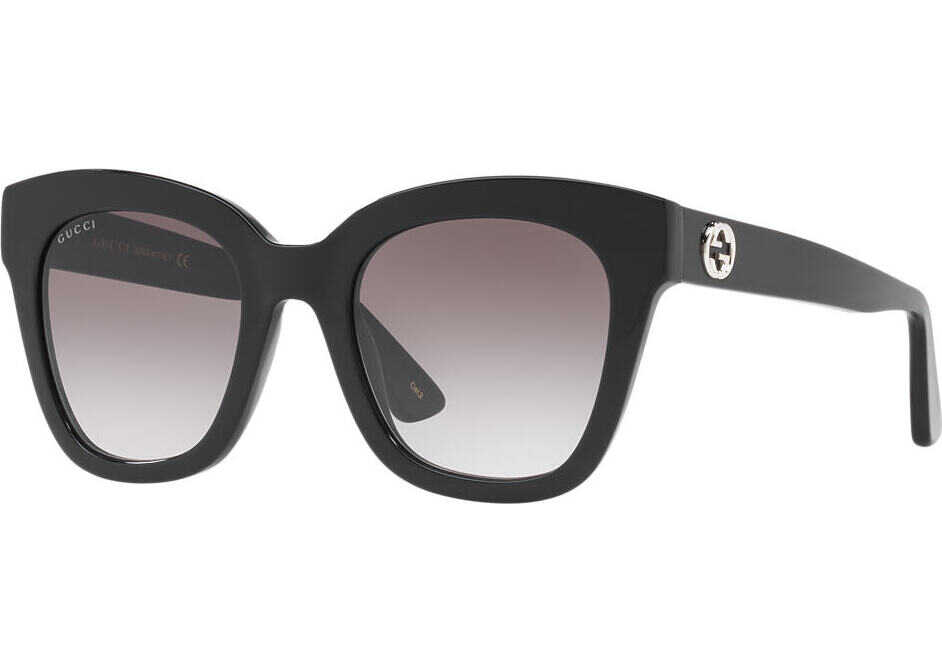 Gucci GG0029S 001-BLACK-BLACK-GREY