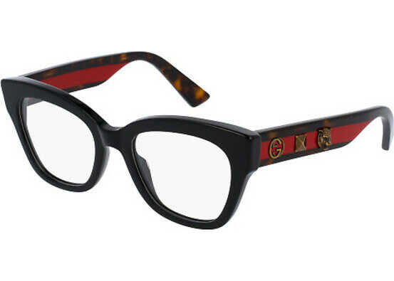 Gucci GG0060O 001-BLACK-HAVANA-TRANSPAR