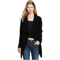 Pulovere Ribbed Wool-Cashmere Cardigan* Femei
