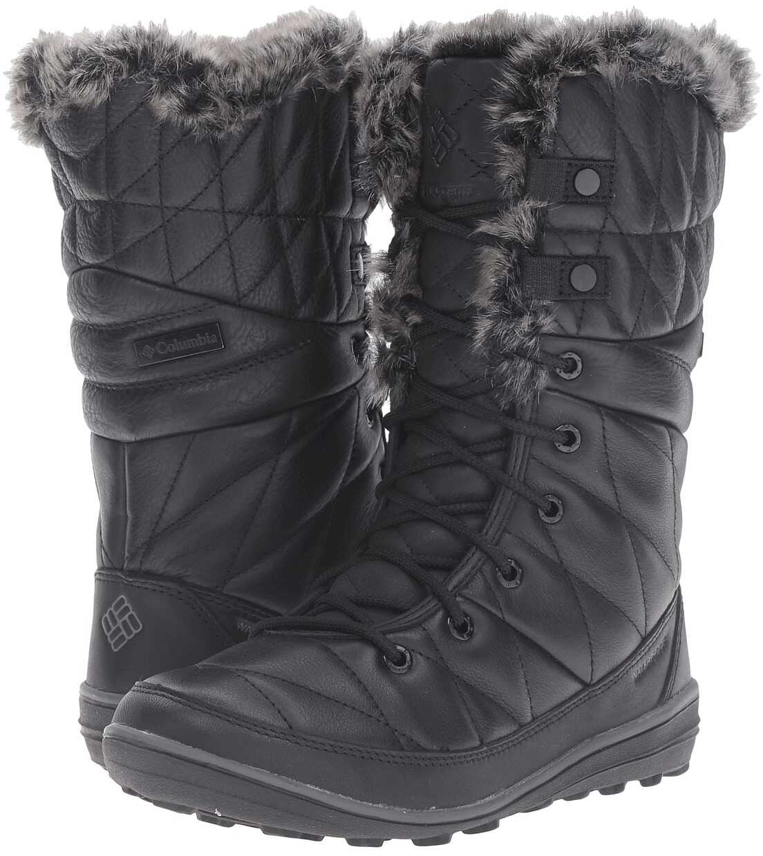 Gheata Columbia Heavenly Omni-Heat Leather After Dark Black/Dark Fog