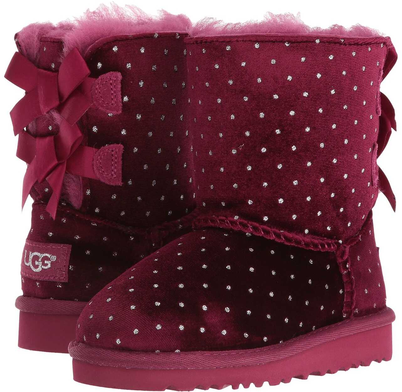 Gheata UGG Kids Bailey Bow Starlight (Toddler/Little Kid) Lonely Hearts