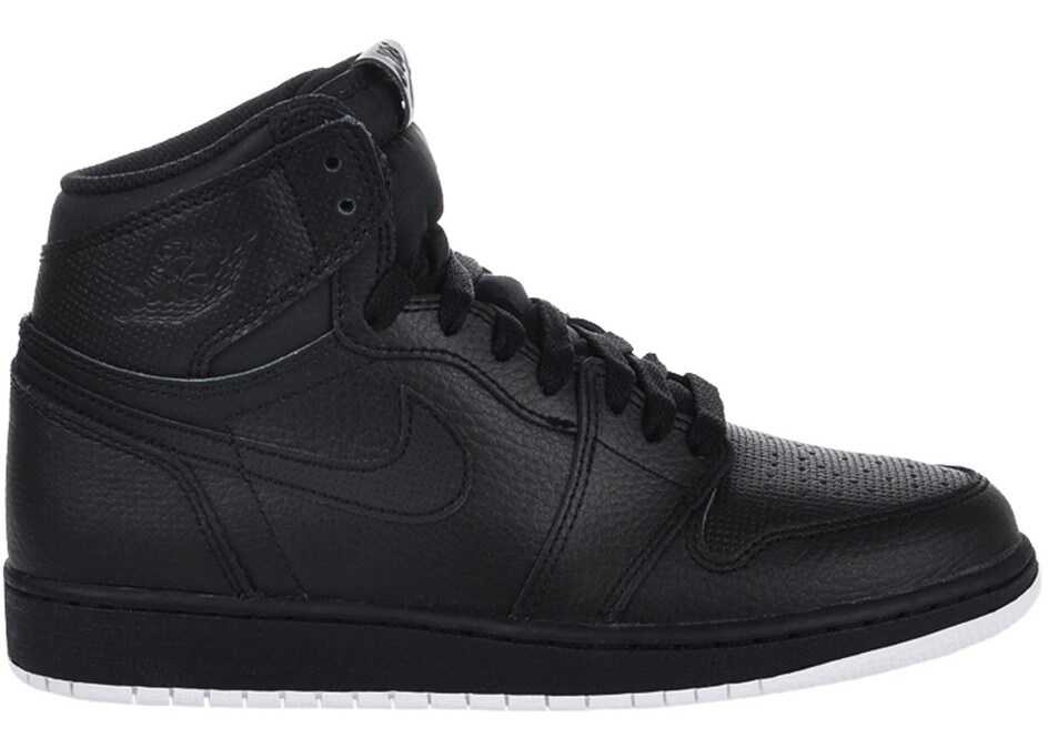 Tenis Nike Air Jordan 1 Retro High OG BG White,Black