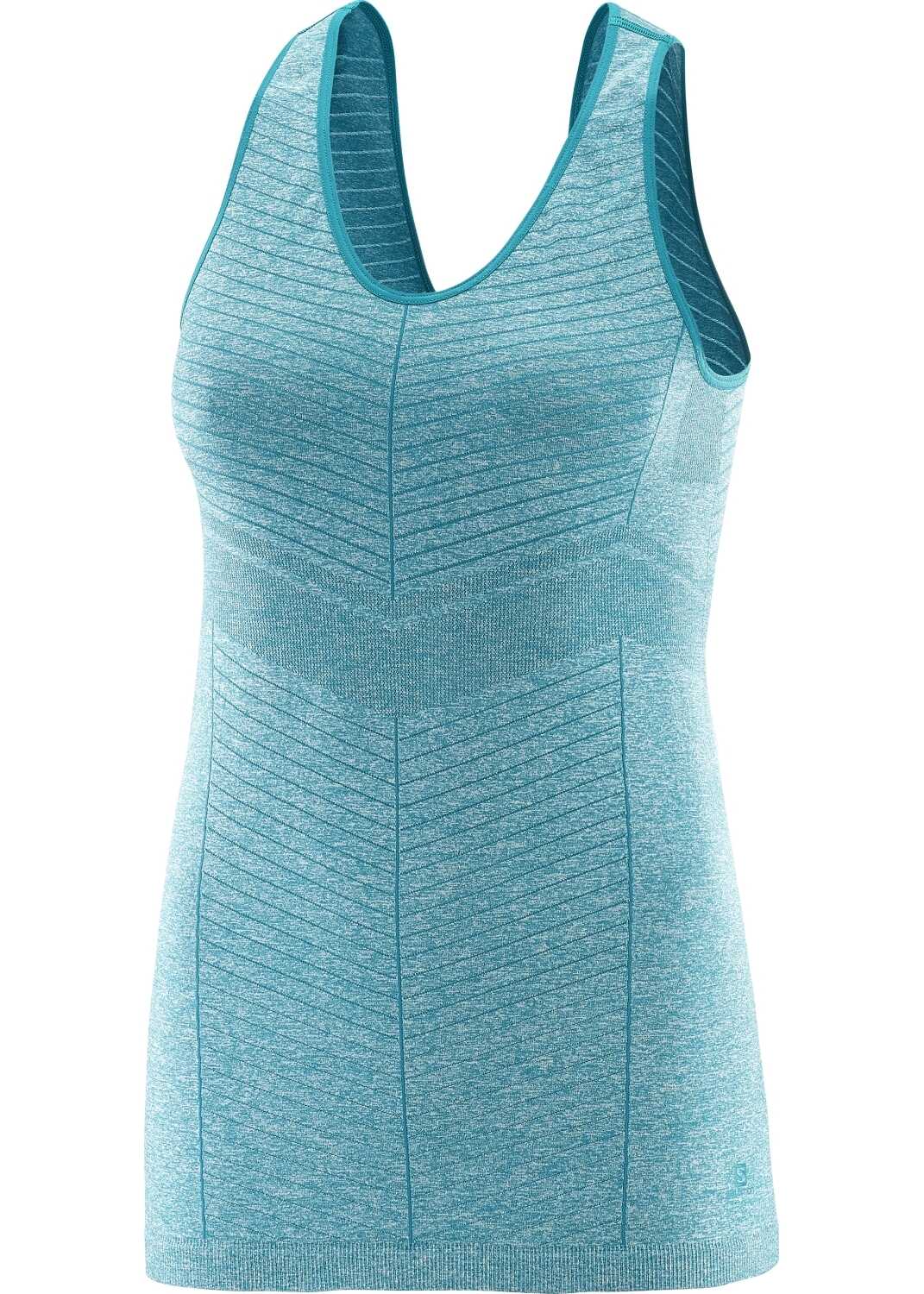 Salomon Elevate Seamless Tank Turcoaz