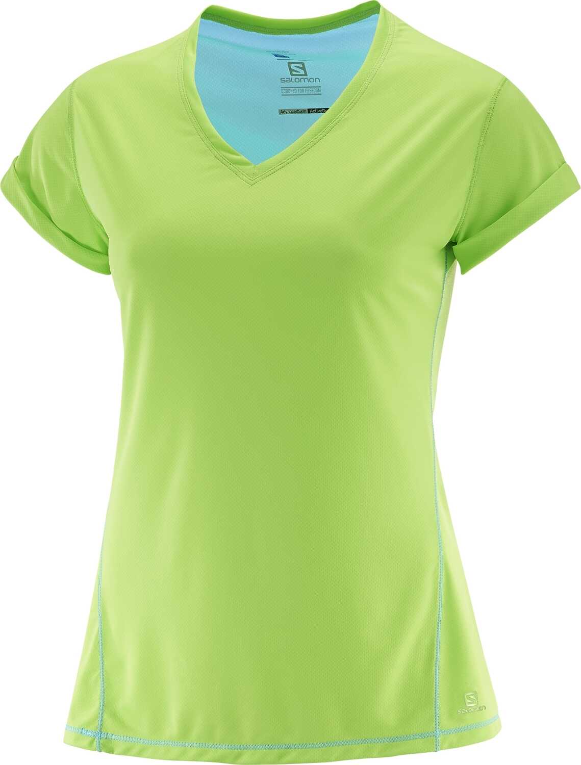 Salomon Elevate Flow Tee Verde