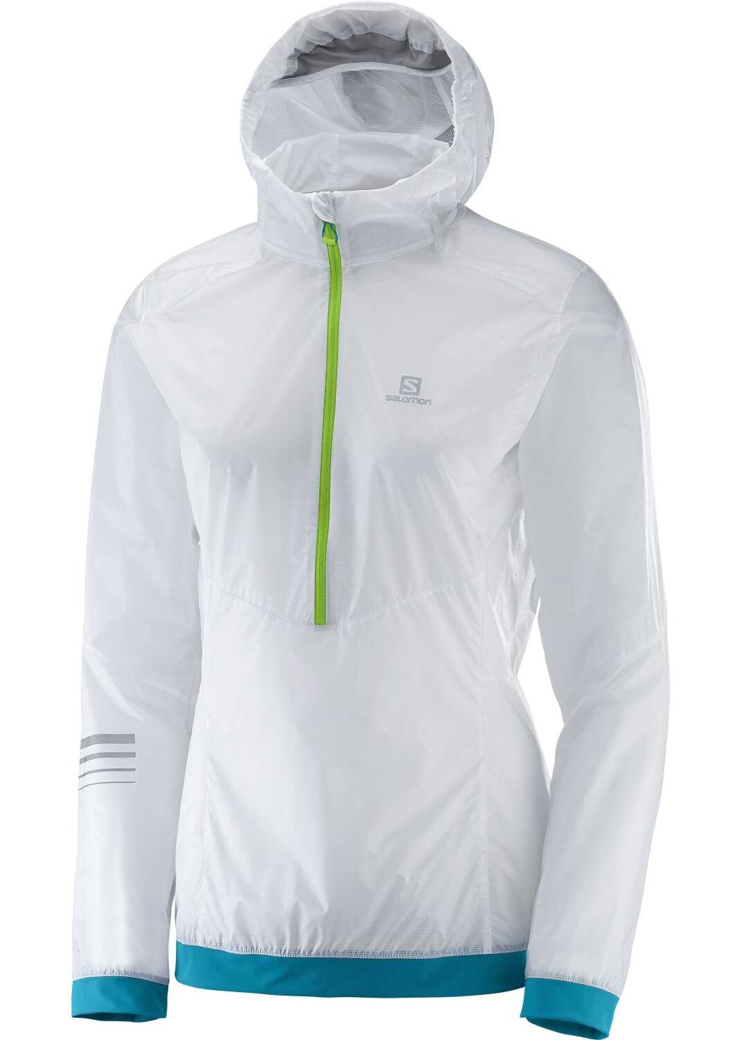 Salomon Lightning Wind Anorak Alb