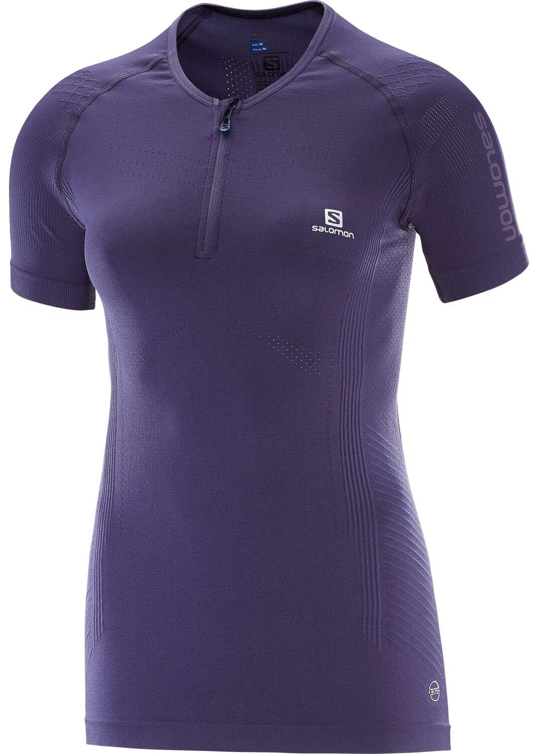 Salomon Lightning Pro Ss Zip Tee Mov