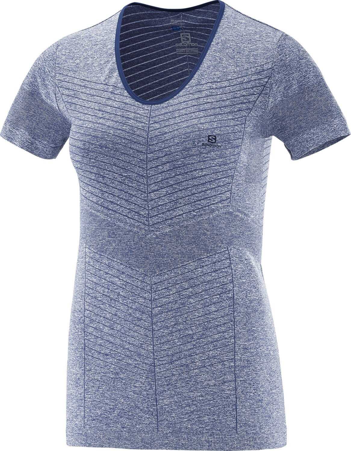 Salomon Elevate Seamless Ss Tee Gri