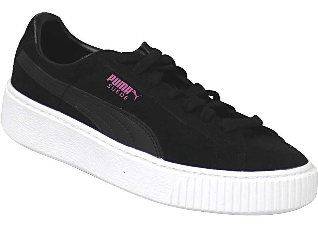 Tenis PUMA Suede Platform JR Black