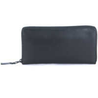 Portofele In Black Calf Leather Femei