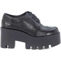 Pantofi Oxford Stringata Windsor Smith Foxy Ws In Pelle Nera Femei