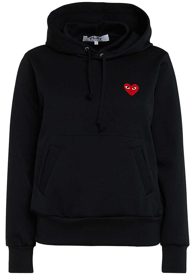 Comme des Garçons Black Fleece With Red Heart Black